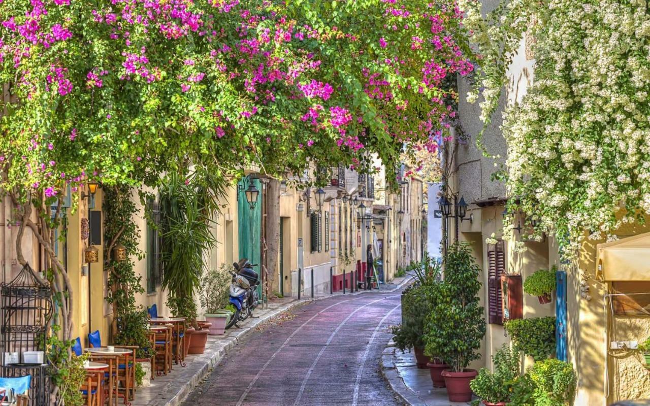 Elegand,Fully Equipped Apt Under The Acropolis Apartment Athena Bagian luar foto
